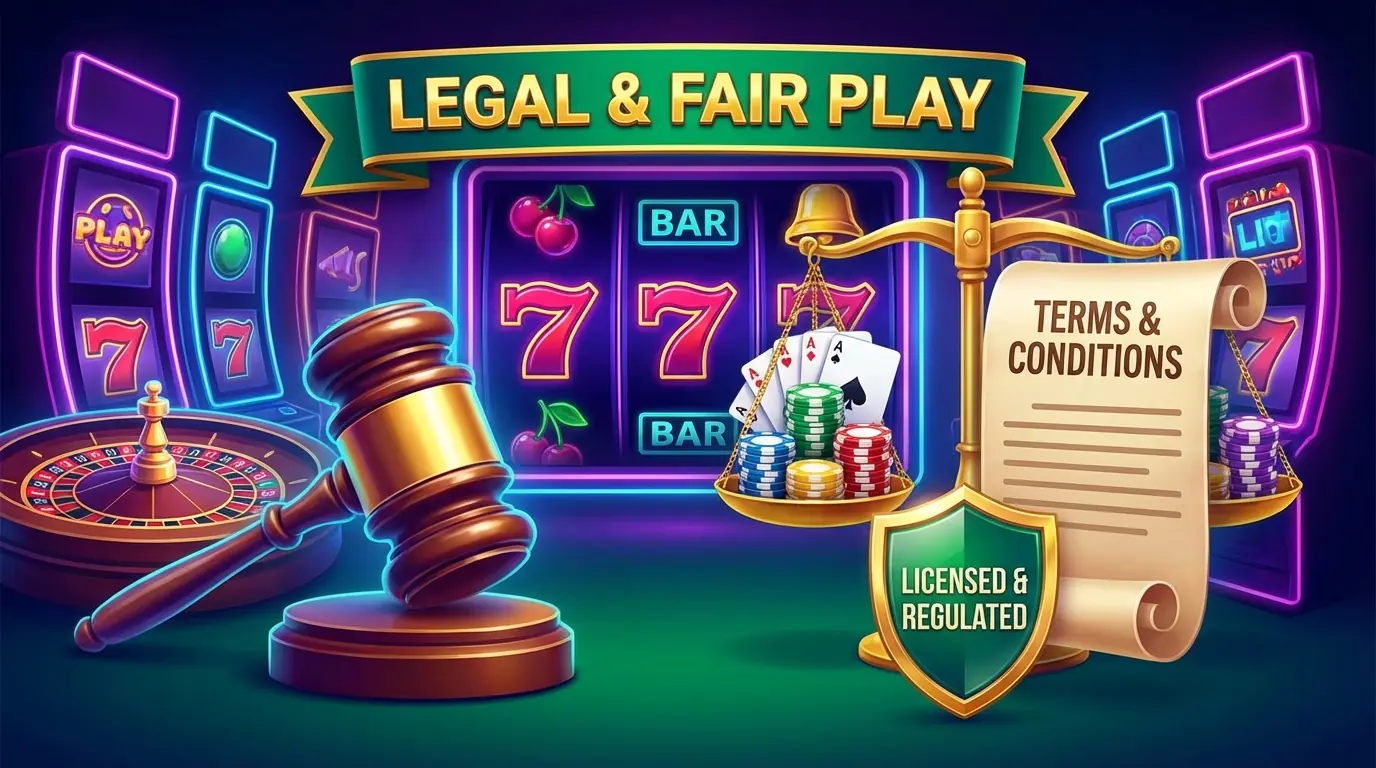 Monsino casino juridisk status