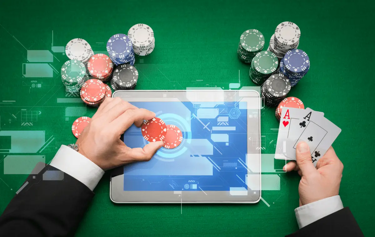 Monsino casino pokerbord